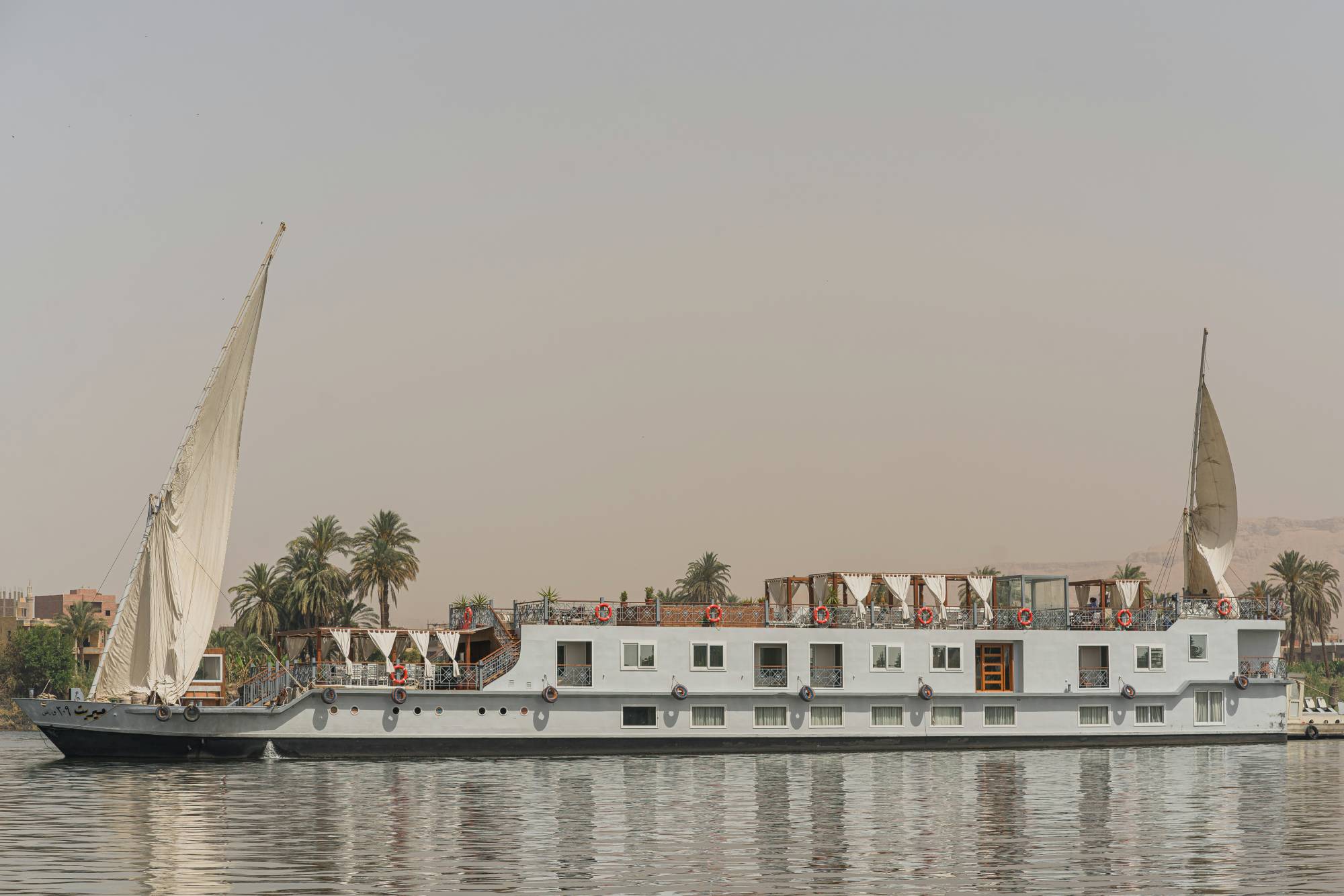 Crucero por el Nilo en velero: Dahabeya Merit Star I