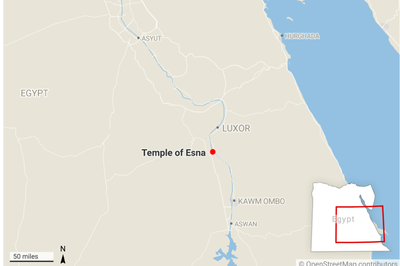 Tempio di Esna: uno dei tesori nascosti dell'Alto Egitto